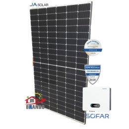 Instalacja fotowoltaiczna 5 kWp - Sofar + JA Solar - Dostawa gratis