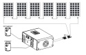 Zestaw do grzania wody 4 x 385W Przetwornica VOLT Polska